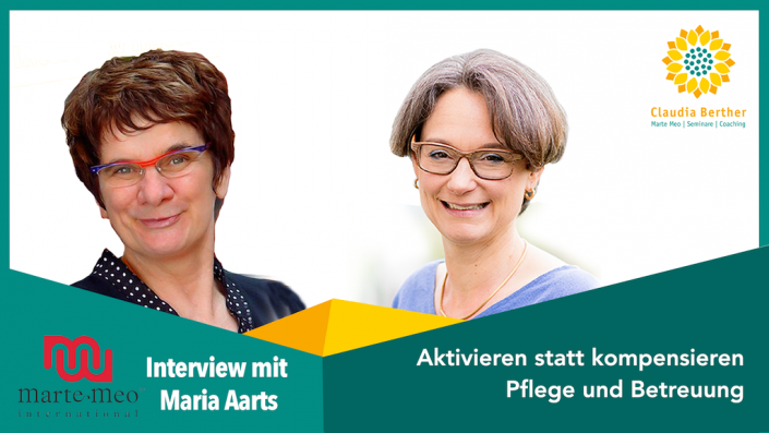 Interview Maria Aarts und Claudia Berther, Aktivieren statt kompensieren
