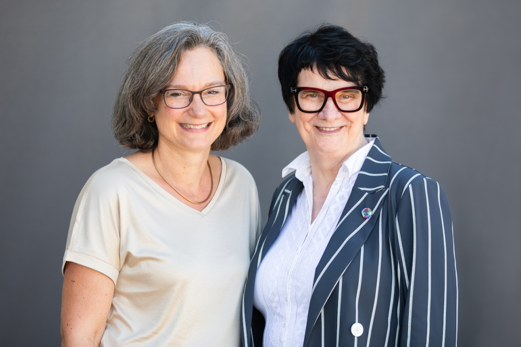 Portrait von Maria Aarts und Claudia Berther