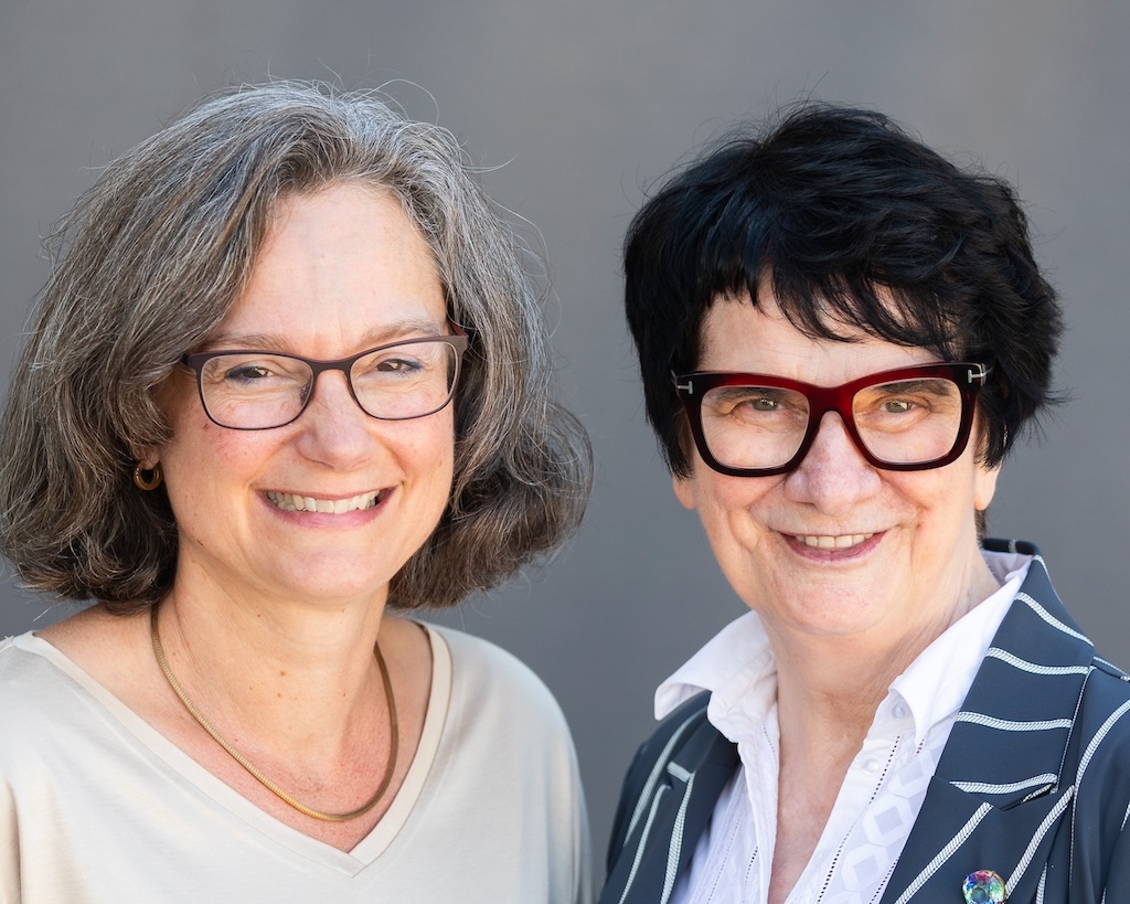 Claudia Berther mit Maria Aarts