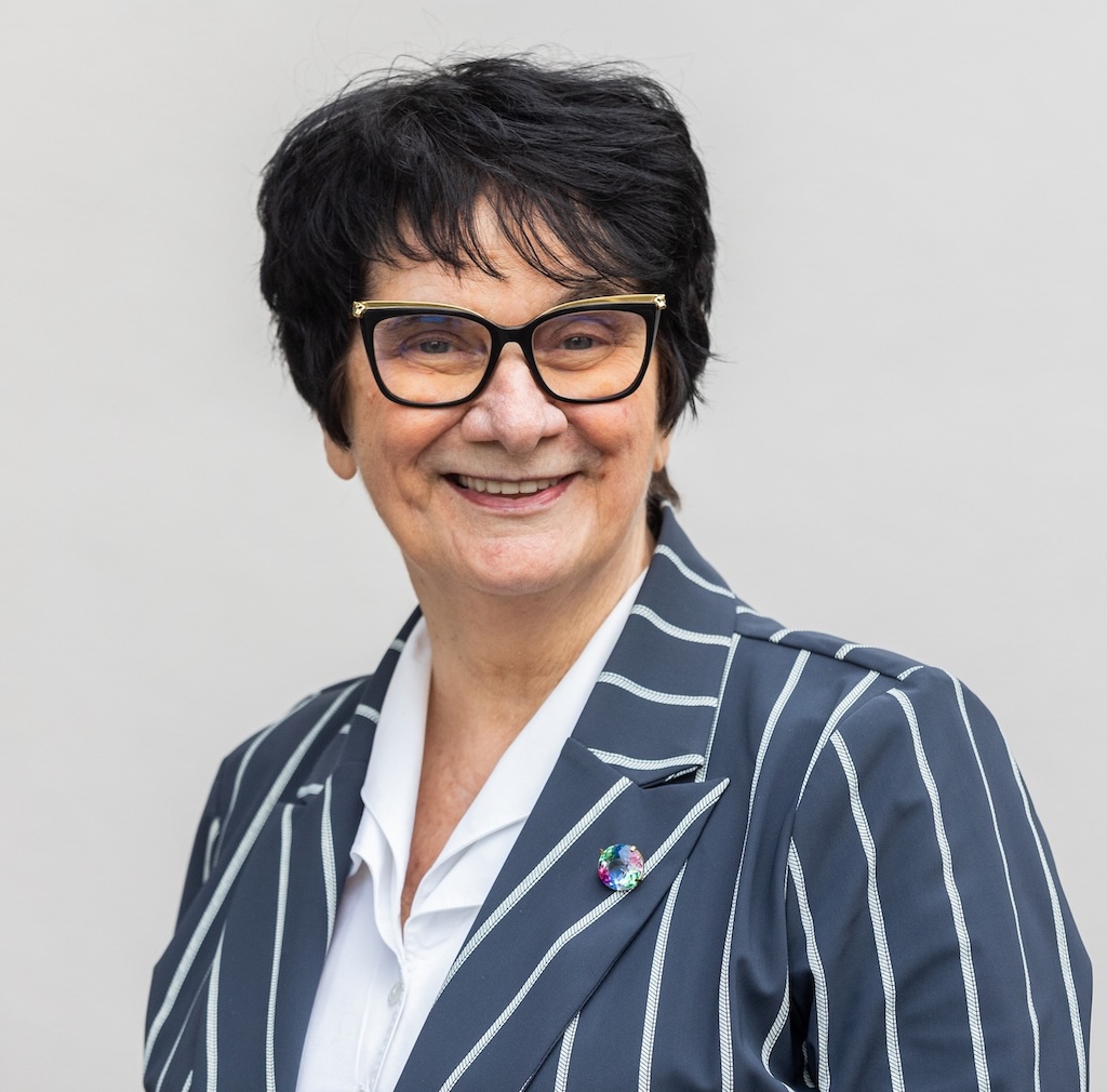 Portrait von Maria Aarts, der Begründerin der Marte Meo Methode